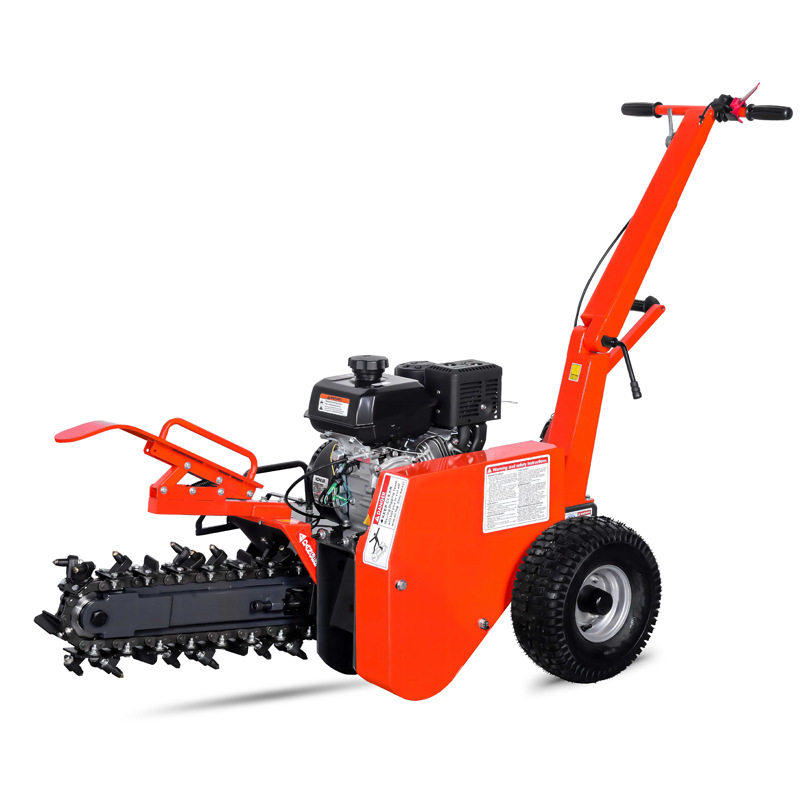 出口小型手推式链条锯开沟机15马力汽油合金子弹头开沟机,五金/工具,碎草机,淘宝优惠券,粉丝福利购,淘宝优惠卷