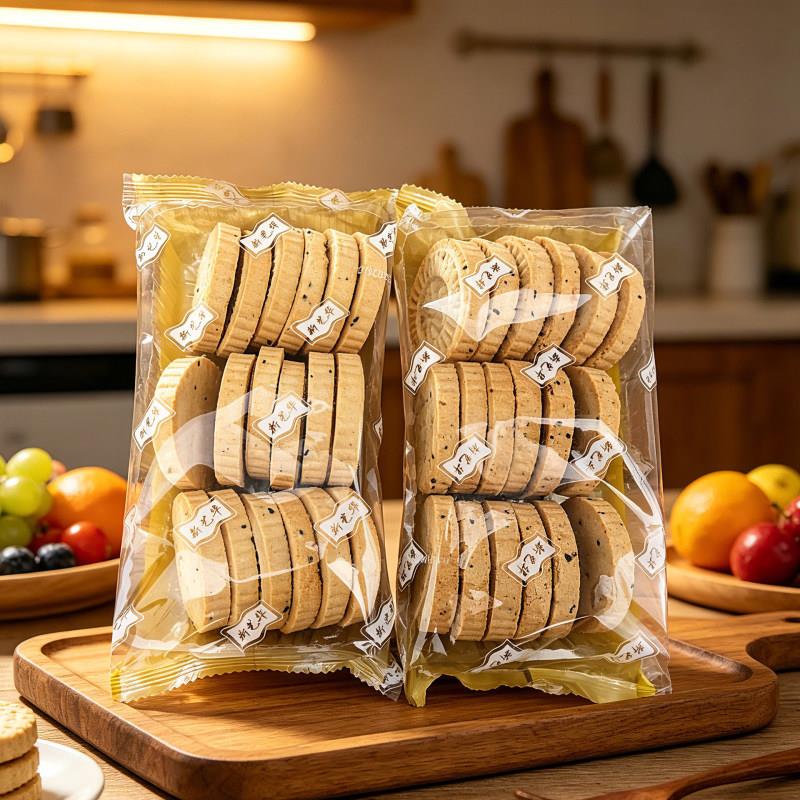 炒米硬饼艺华白糖饼磨牙饼广东粤北韶关特产仁化始兴零食小吃软饼