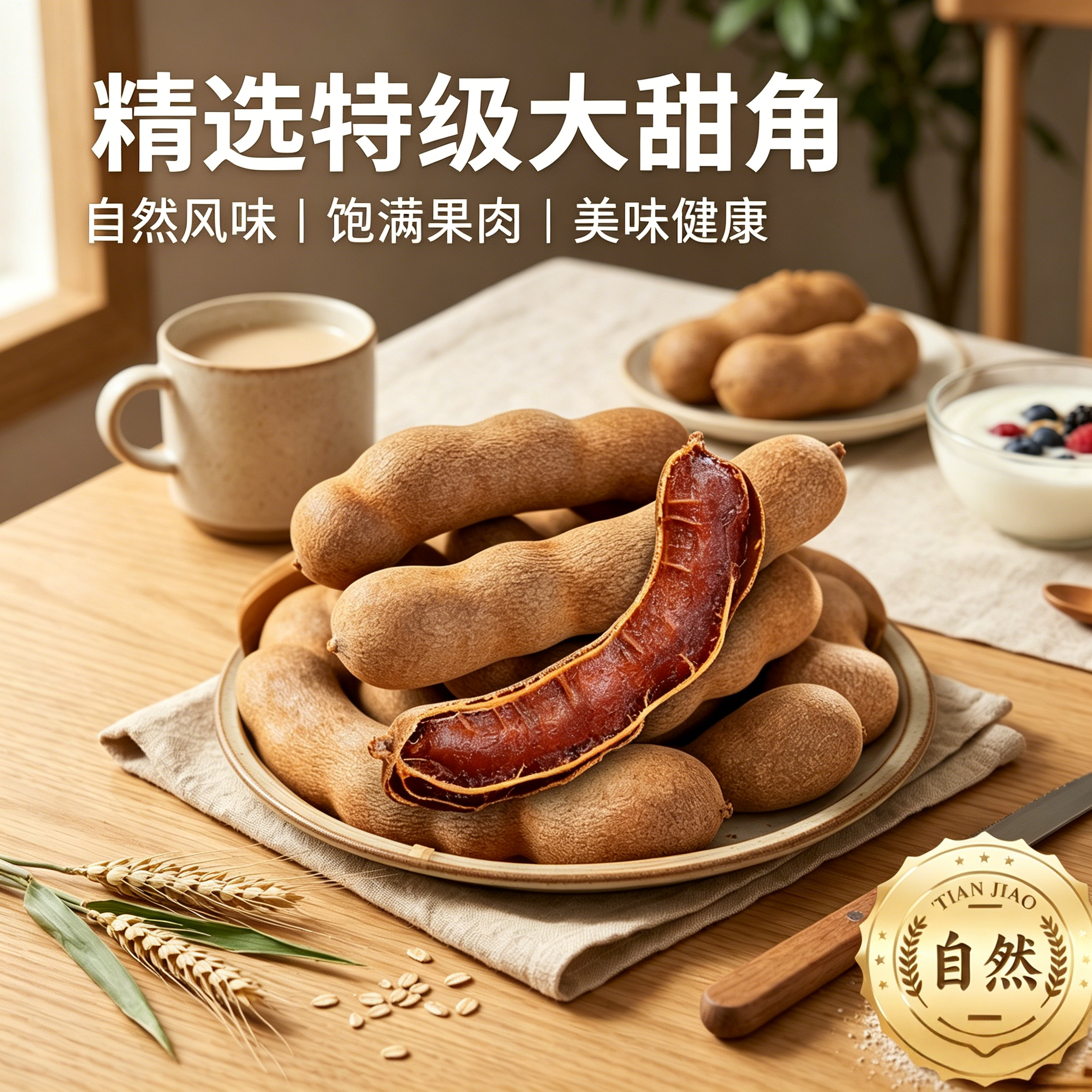 农科院酸角云南特产新鲜大果孕妇零食甜酸角酸甜豆角酸枣糕罗望子