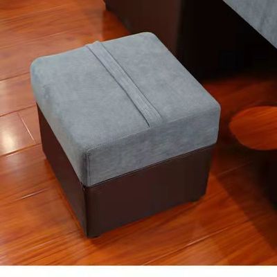 实木技师凳 床头软包 可定制美容院足疗店按摩凳洗脚沐足沙发小凳