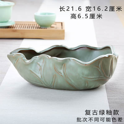 多肉大口径花盆陶瓷大水培碗莲铜钱草睡莲盆水仙植物水养专用荷花