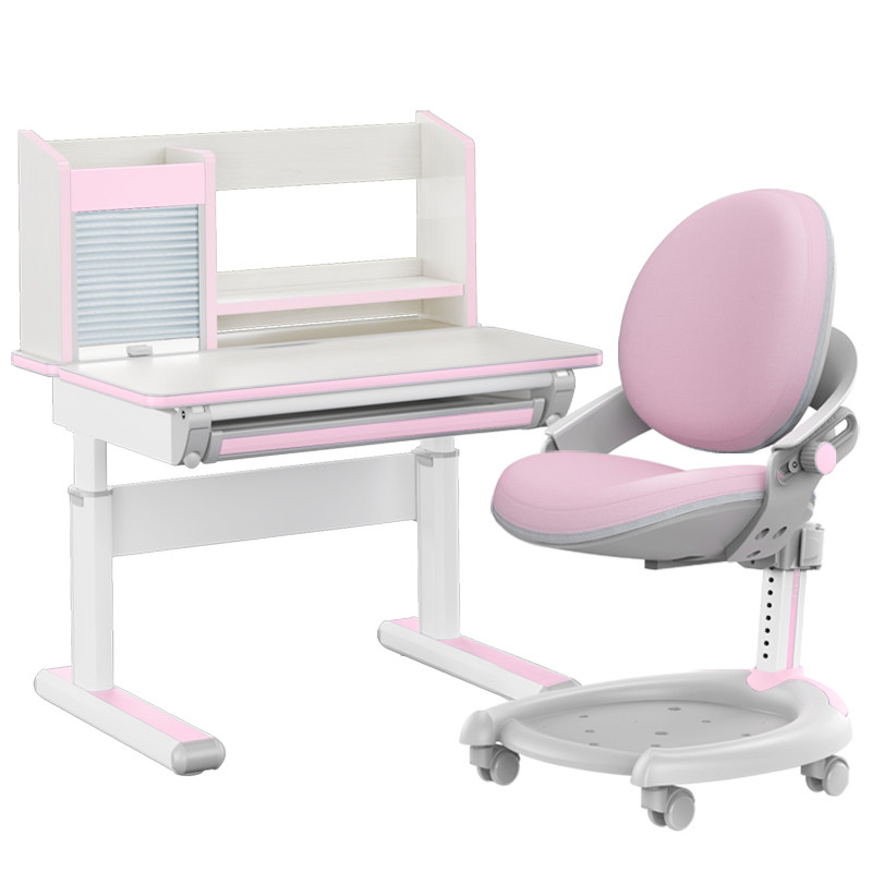 几否儿童学习书桌椅套装80cm小户型尺寸学生写字可升降窄家用经济