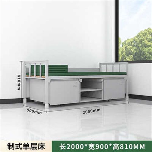 制式床单人床宿舍高低床钢制学习桌椅铁架床上下铺营具床昆明厂家