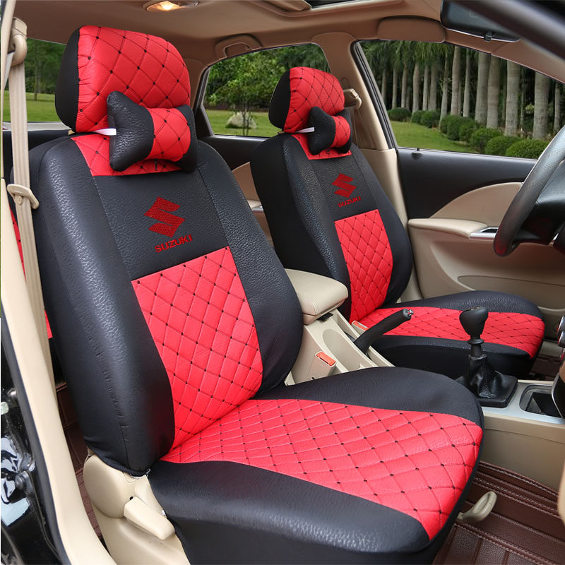 长安铃木羚羊天语SX4尚悦雨燕锋驭利亚纳夏季汽车座套转用坐垫