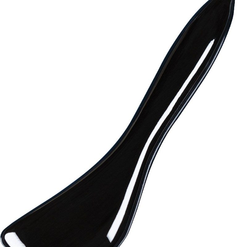 天然黑水牛角美容拨筋捧眼部脸部脖颈部点穴按摩器面部刮痧保健器