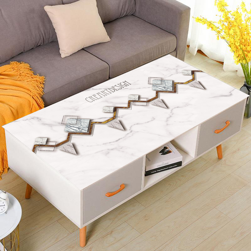 北欧餐桌垫客厅茶几防水餐桌布pvc软玻璃长方形多用桌面保护胶垫