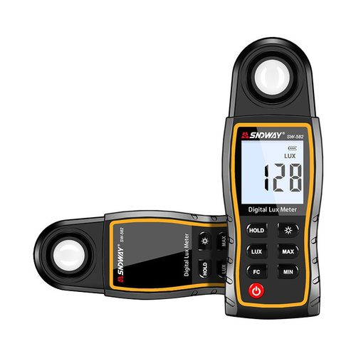 深达威SW-582光照度计高精度测光表 便携式手持数字光度计亮度计