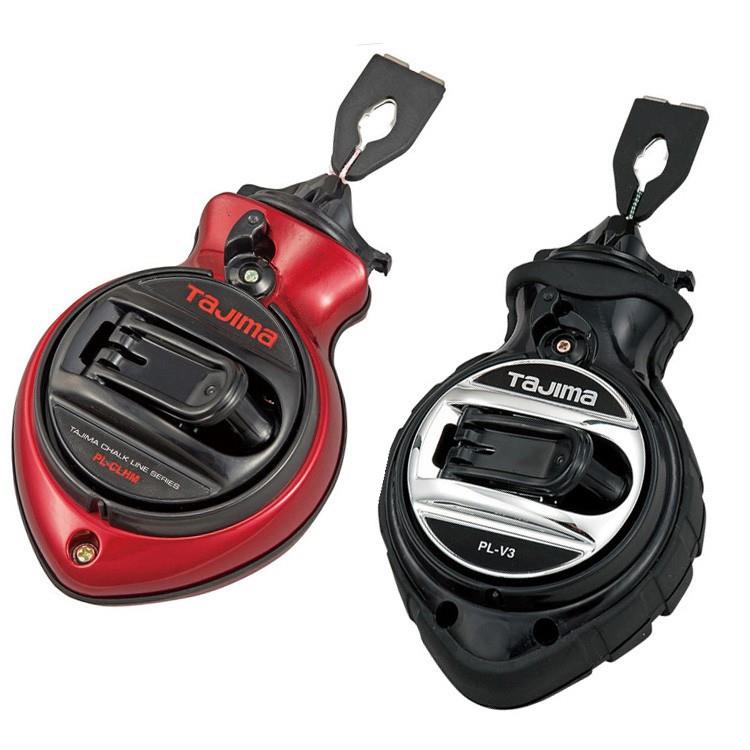 日本进口田岛粉斗工地放线划线器进口木工弹线墨斗工具金属25米墨