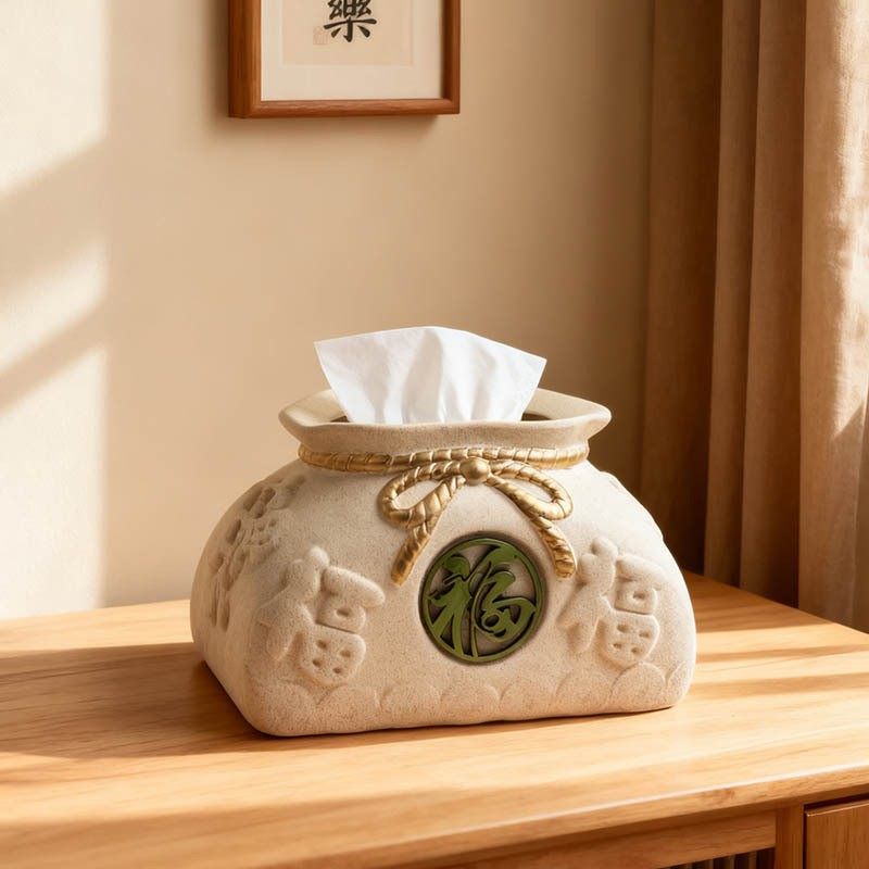 陶瓷纸巾盒客厅茶几高级感福袋收纳摆件家用创意餐巾纸抽纸盒,标准件/零部件/工业耗材,脚轮,淘宝优惠券,粉丝福利购,淘宝优惠卷