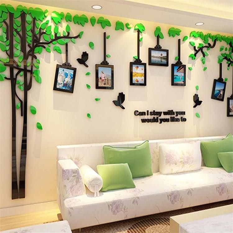 浪漫树照片墙贴3d立体亚克力墙贴画客厅沙发背景墙创意相框装饰贴,标准件/零部件/工业耗材,脚轮,淘宝优惠券,粉丝福利购,淘宝优惠卷