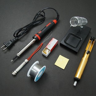 电烙铁焊锡丝烙铁套装 电笔60W40W大功率家用电烙铁学生实习电献学