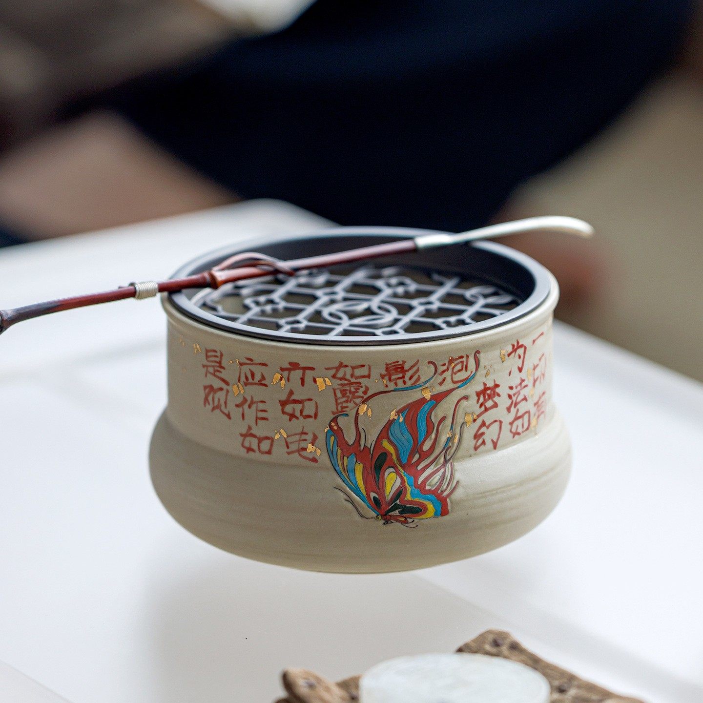 敦煌蝶舞手作原陶手绘建水陶瓷茶具配件洗茶碗茶道零配水盂水洗,标准件/零部件/工业耗材,脚轮,淘宝优惠券,粉丝福利购,淘宝优惠卷