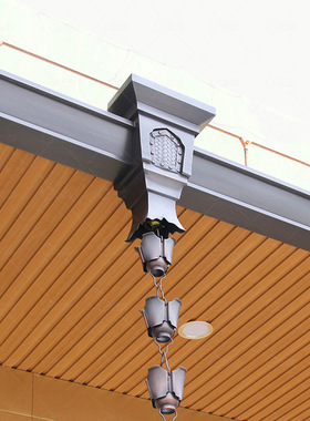 捷思(GENS)成品铜天沟雨水斗建材配件 庭院屋面集水槽厂家现货