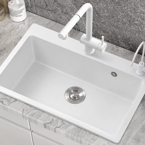 石英石花岗岩厨房水槽公寓吧台阳台盆台下盆专用磨砂质感