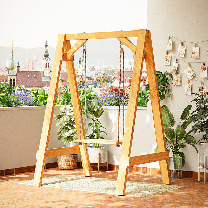 家用儿童小孩木头户外荡秋千摇篮室内外吊椅吊篮大人庭院阳台座椅,住宅家具,户外秋千,淘宝优惠券,粉丝福利购,淘宝优惠卷