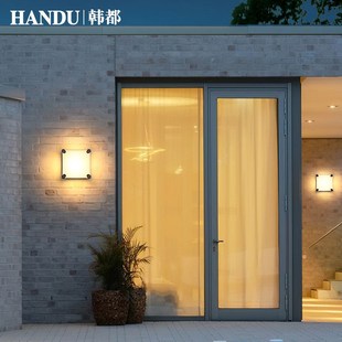 花园壁灯防水户外庭院墙面装饰室外壁灯别墅外墙灯洗墙灯阳台壁灯