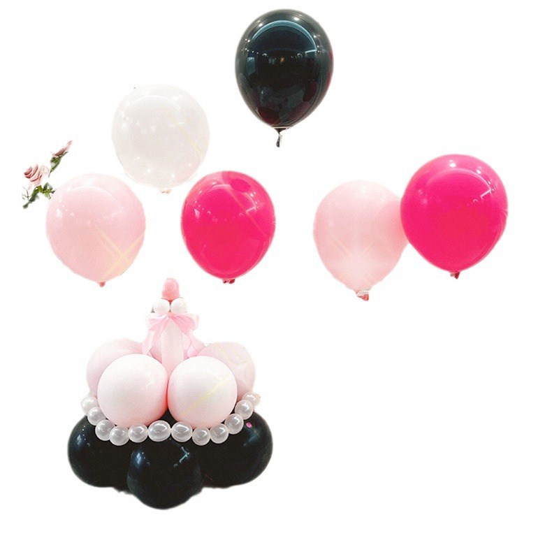 结婚五六一儿童毕业折叠气球立柱毕业珠宝店520支架落地桌飘托杆