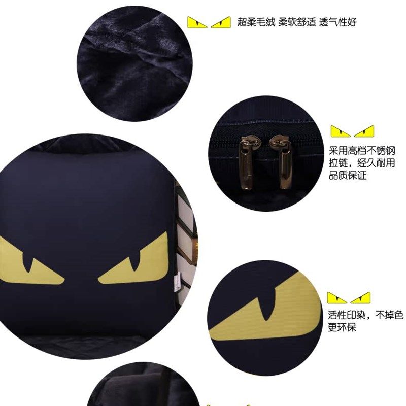 卡通抱枕被子两用办公室二合一法兰绒毯子沙发靠垫两用午睡空调毯,居家布艺,抱枕被,淘宝优惠券,粉丝福利购,淘宝优惠卷