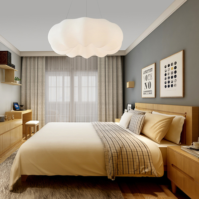 包邮波浪型书房吊灯客厅卧室南瓜吊灯水纹云朵婚庆装饰餐厅灯羽毛