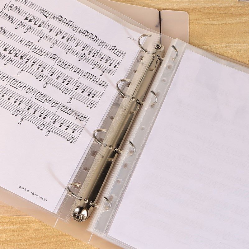 A4活页O型夹4孔磨砂绑带办公收纳资料册外壳琴谱插页袋纸夹大容量,文具电教/文化用品/商务用品,文件夹/试卷夹,淘宝优惠券,粉丝福利购,淘宝优惠卷