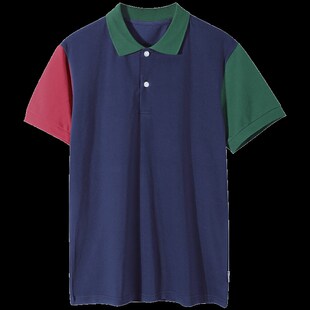 胖男童polo短袖中大童男装儿童夏装翻领T恤潮初中生男孩12十14岁