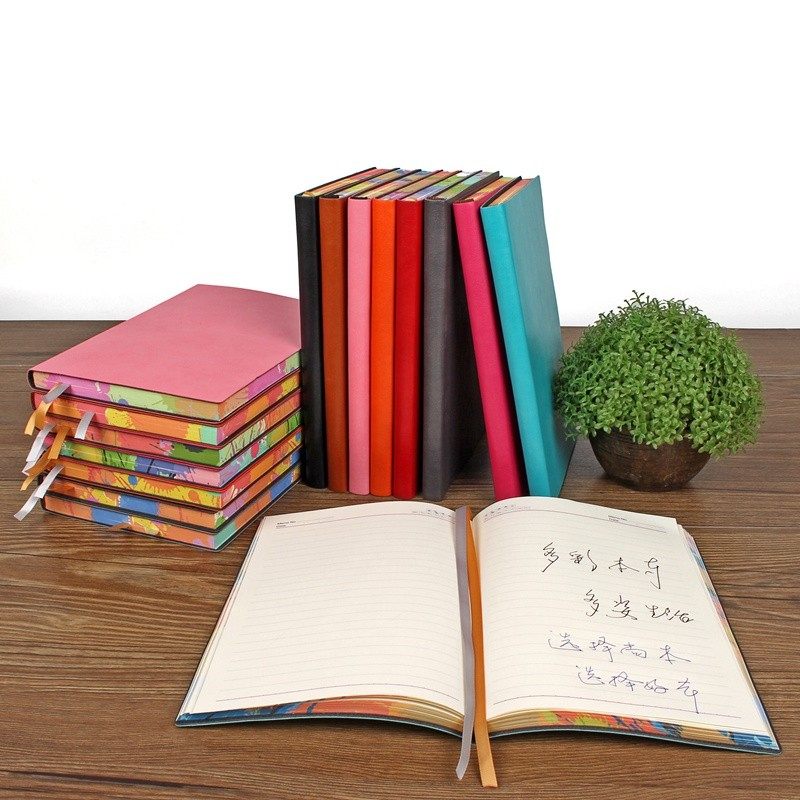 创意文具A5记事本子 韩国个性笔记本子时尚商务办公用品可印定制L