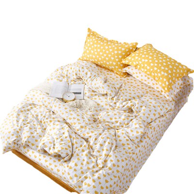 纯棉被罩单件 220x240全棉双人200x230被套柔软舒适斜纹床单床品