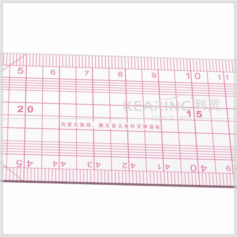 科灵8001放码尺 50厘米服装制版尺 多功能打版直尺服装裁剪工具尺