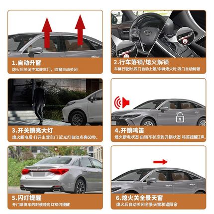 忠诚卫士适用于丰田卡罗拉锋兰达雷凌威兰达OBD自动升窗器