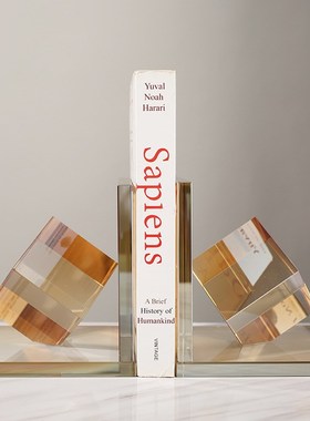 轻奢现代c简约书靠摆件办公室办公桌高档软装饰品家居书房艺术摆