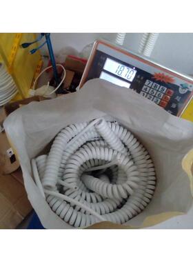 白加长10米1g2米弹簧线2芯3x螺旋线0.5 01.0 2.0 8平方电动窗帘