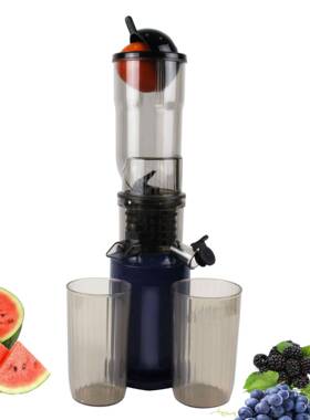 果蔬榨汁机大口径整果榨全自动电动原汁机汁渣分离