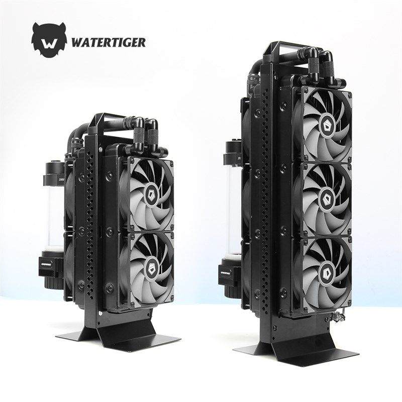 外置散热器分体式CPU水冷显卡水冷坞ITX机箱水泵冷排组合手机水冷