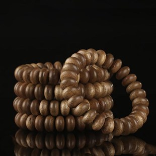 茗古香府 加里曼丹沉香老料算盘珠手链佛珠木文玩手串男女情侣