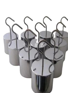 10kg不锈钢单钩砝码制药公司用不锈钢挂钩砝码10000g钩子砝码