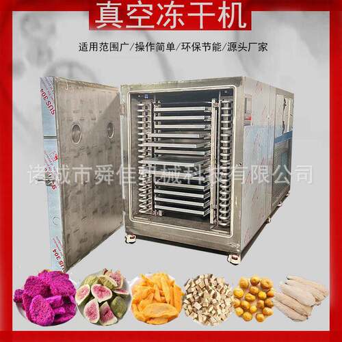 方仓农场合作社真空冻干机低温冻干黑鸡枞机器真空干燥机设备