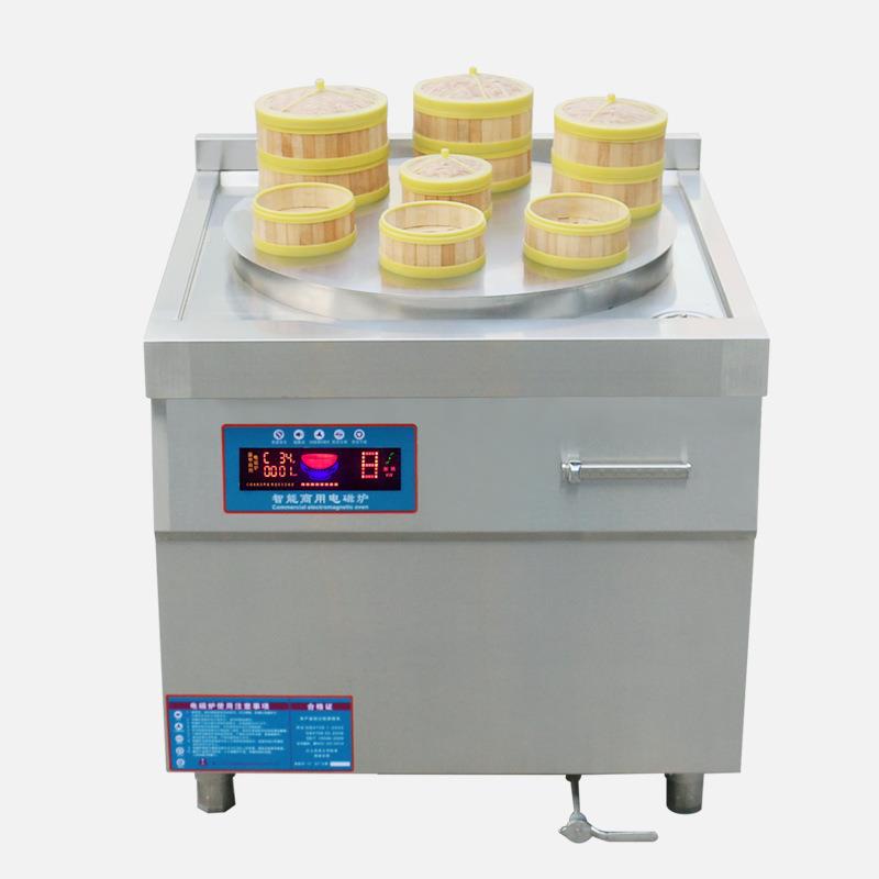 商用厨房饮事设备单眼电磁蒸包炉酒楼茶楼点心小笼包电蒸炉