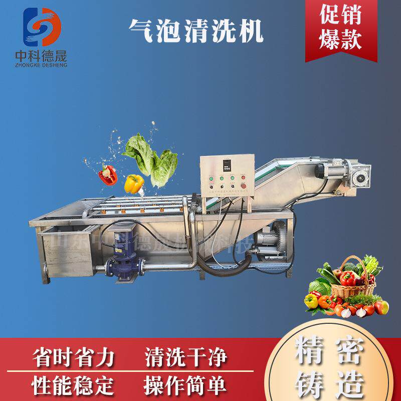 东北地区不锈钢蔬菜清洗机白菜菠菜油麦芹菜叶菜类清洗设备厂家