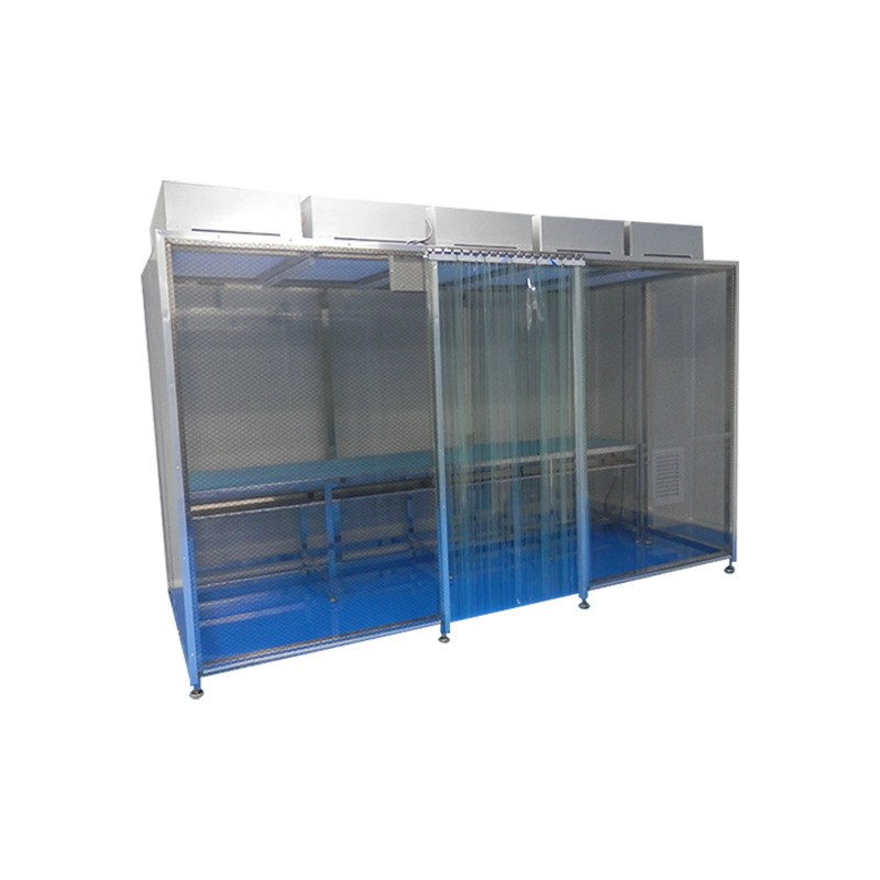 贴合工作桌洁净棚无尘棚百级万级千级洁净工作棚流水线洁净棚