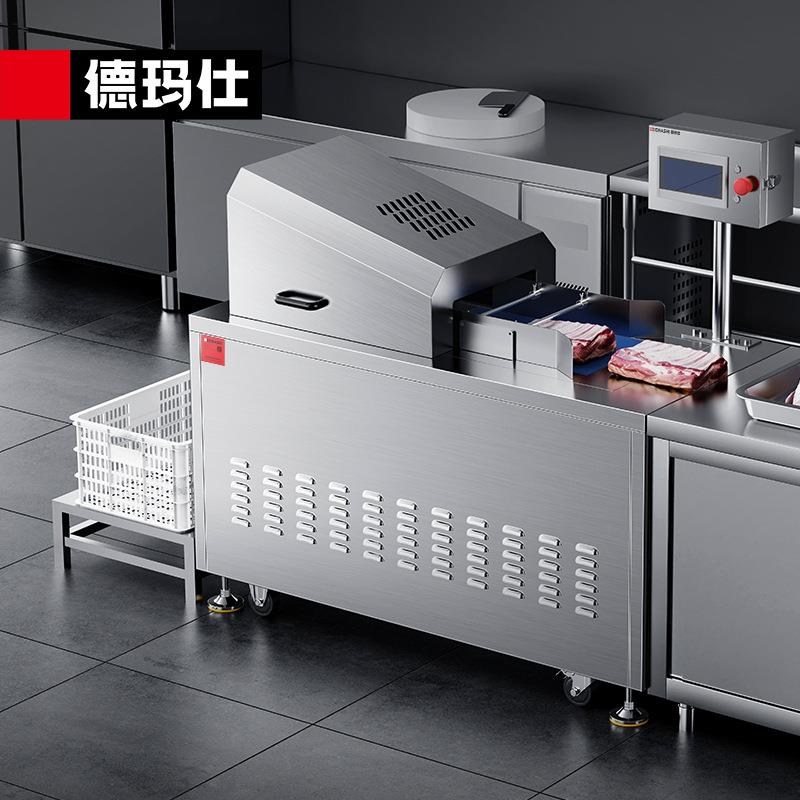 德玛仕锯骨机商用大型切骨机碎骨机切肉机电动冻肉切割机厂家