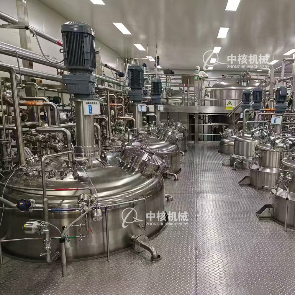 中核机械微生物发酵种子罐FJG-1000培养基发酵设备无菌全自动