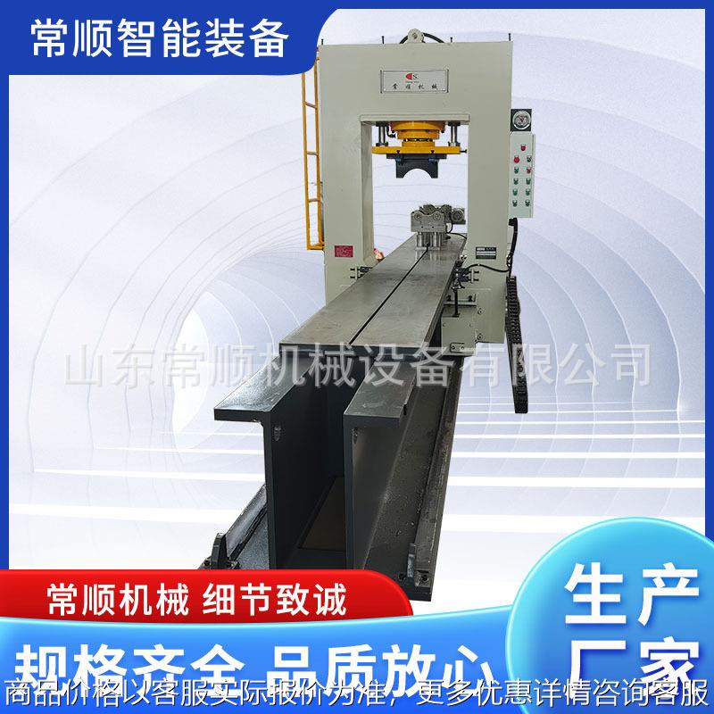 无线遥控前后移动式100吨龙门液压校直机圆钢型材管材整形校直用