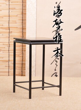 红木酸枝紫光黑檀工艺品明式奇石盆景架子盆瓶底座热卖
