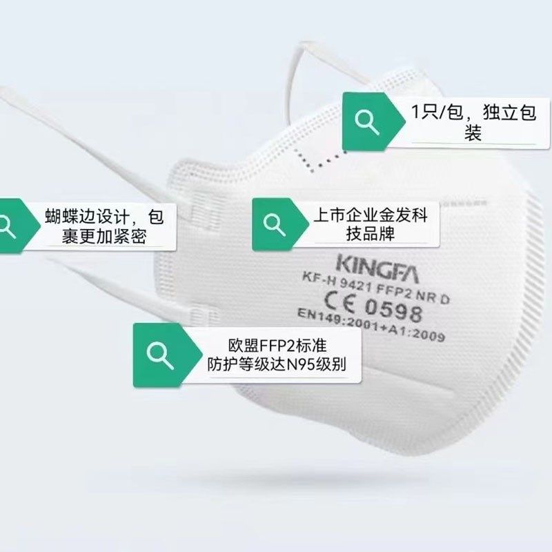 一次性口罩FF欧洲出口劳保防护防雾霾装饰防尘透气尾气