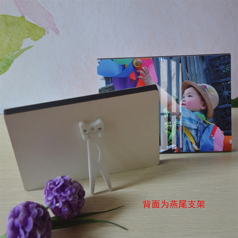 无边拉米摆台挂件画框婚纱水晶相框照片定制放大冲洗照片