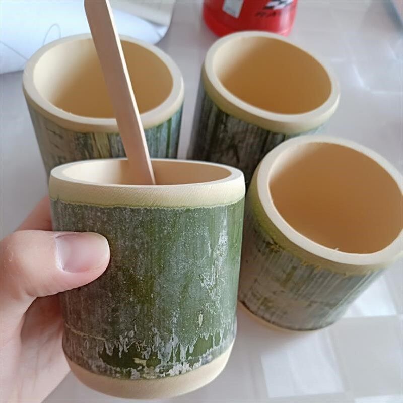 蒸米饭的竹筒天然蒸饭个装竹桶大号农家竹制品竹节竹罐竹碗家用