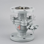 铸钢法兰球QF手动涡轮球精铸中型重型DN 寸