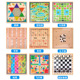 跳棋五子棋二合一飞行棋儿童益智学生桌面游戏棋类大全