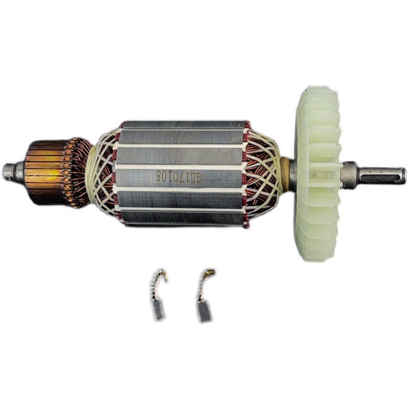 适配槽王ZR8槽机转子石材云石机切割机转子电机线圈