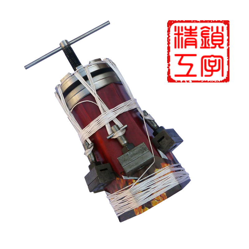 锁字精工仿生皮 越胡 二胡 京二胡蒙皮专用工具夹皮器+拉皮器套装